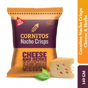 Cornitos Nacho Crisps Cheese & Herbs 140 G